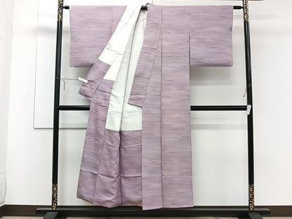 平和屋着物■上質な小紋 霞文 暈し染め 正絹 逸品 CABE9691xi