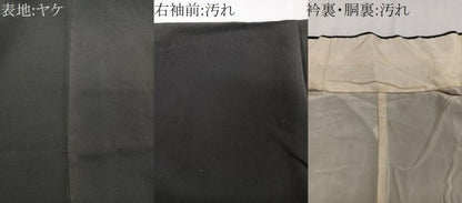 平和屋着物■豪華黒留袖 刺繍 枝松鶴文 金糸 正絹 逸品 CABE9801xi