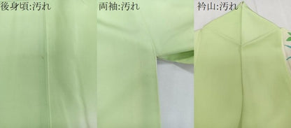 平和屋着物■訪問着 草花文 暈し染め 金彩 正絹 逸品 CABE9804xi