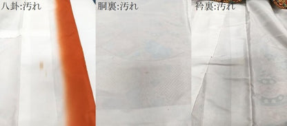 平和屋着物■小紋　切嵌草花文　松竹梅　洗える着物　CABE9833xi