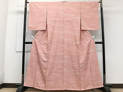 平和屋着物■上質な小紋　千草ぞめ　霞文　暈し染め　正絹　逸品　未使用　CABE9854xi