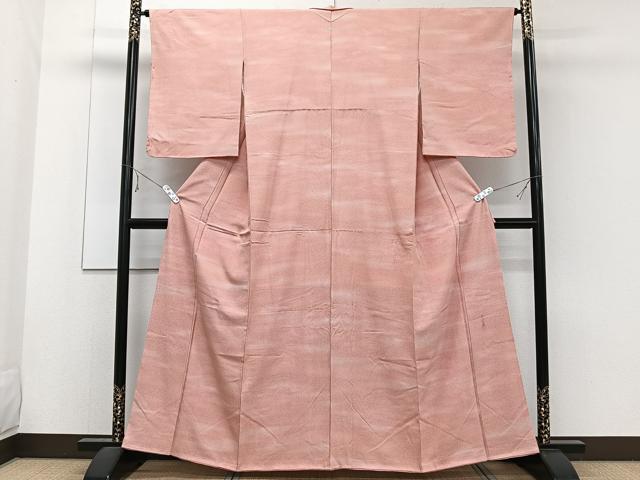 平和屋着物■上質な小紋　千草ぞめ　霞文　暈し染め　正絹　逸品　未使用　CABE9854xi