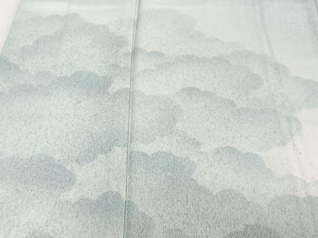 平和屋着物■訪問着　雲重ね文　暈し染め　正絹　逸品　CABE9907xi