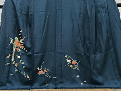 平和屋着物■訪問着 刺繍 飾花文 金彩 正絹 逸品 CABE9916xi