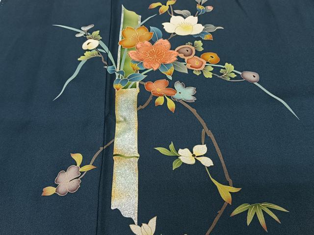 平和屋着物□訪問着 刺繍 飾花文 金彩 正絹 逸品 CABE9916xi