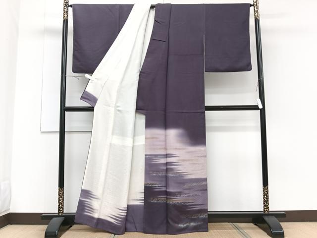 平和屋着物■豪華色留袖　霞文　暈し染め　金銀彩　正絹　逸品　CABE9918xi