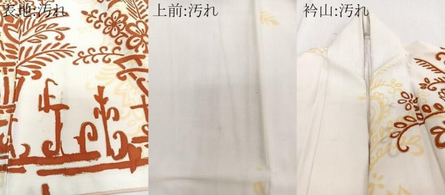平和屋着物■訪問着　飾花文　金彩　正絹　逸品　CABE9939xi