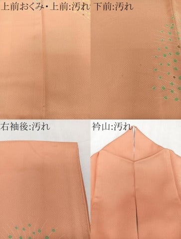 平和屋着物■訪問着 飾花文 暈し染め 正絹 逸品 CABE9951xi