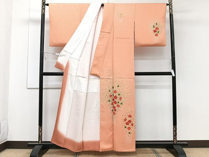 平和屋着物■訪問着 飾花文 暈し染め 正絹 逸品 CABE9951xi