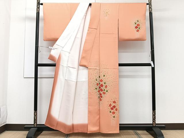 平和屋着物■訪問着 飾花文 暈し染め 正絹 逸品 CABE9951xi