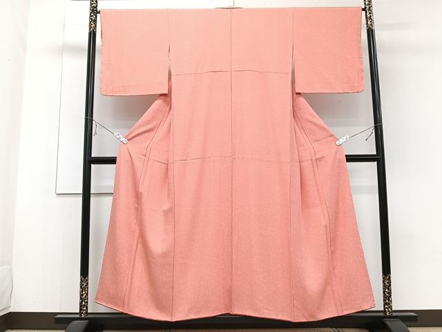 平和屋着物■江戸小紋 舞葉文 正絹 逸品 CABE9955xi