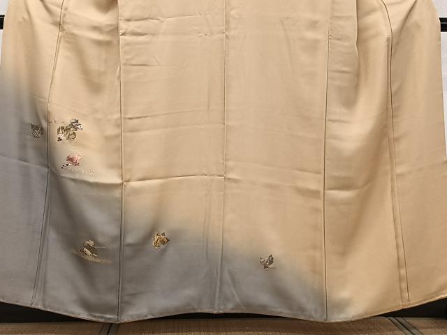 平和屋着物■訪問着 螺鈿 葡萄蔦の葉文 金彩 やまと誂製 正絹 逸品 CABE9958xi