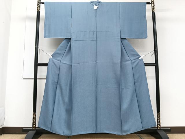 平和屋着物▽上質な小紋　単衣　芒　正絹　逸品　CAAV9499ze 平和屋着物□上質な小紋 霞花文 正絹 逸品 AABI3949sxの通販 by 平和屋