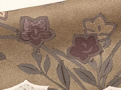 平和屋着物■訪問着 刺繍 雲取り花文 正絹 逸品 CABE9971xi