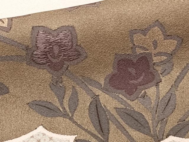 平和屋着物■訪問着 刺繍 雲取り花文 正絹 逸品 CABE9971xi