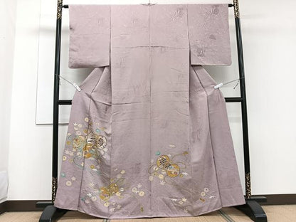 平和屋着物■豪華色留袖 鼓花文 正絹 逸品 CABE9983xi
