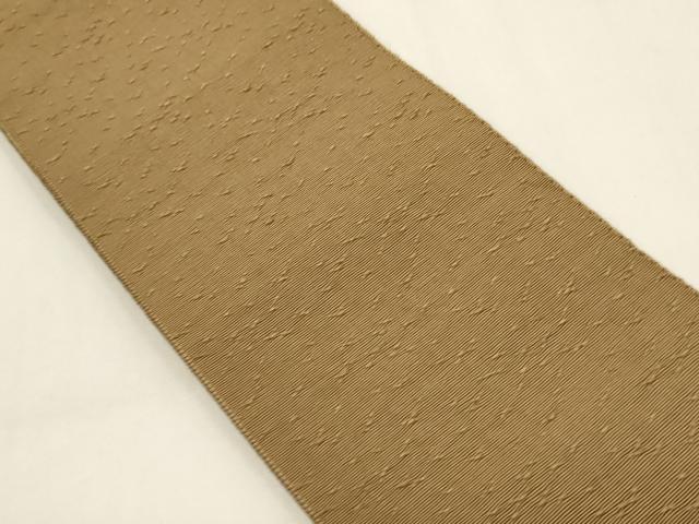 平和屋着物●男性　本場筑前博多織　両面　角帯　霞文　正絹　逸品　CABF0251ak