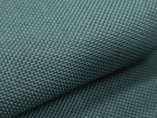 平和屋着物●男性　本場筑前博多織　角帯　御召御納戸色　正絹　逸品　CABF0256ak
