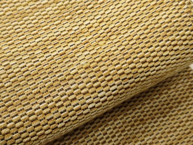 平和屋着物●男性　本場筑前博多織　角帯　霞文　正絹　逸品　CABF0257ak