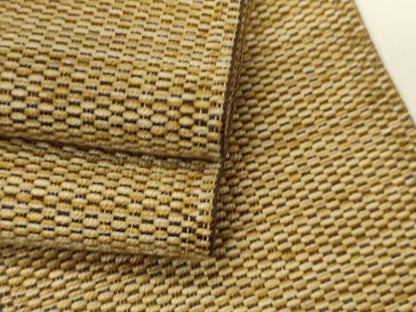 平和屋着物●男性　本場筑前博多織　角帯　霞文　正絹　逸品　CABF0257ak