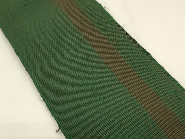 平和屋着物●男性　角帯　間道　正絹　逸品　CABF0290ak