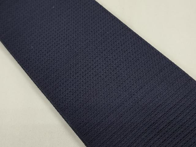 平和屋着物●男性　両面　角帯　市松文　正絹　逸品　CABF0310ak