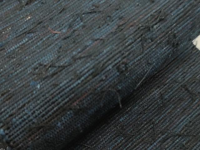 平和屋着物●男性　角帯　髭紬　霞文　正絹　逸品　CABF0322ak