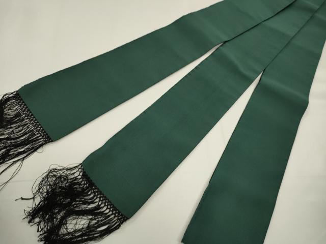 平和屋着物●男性　爪掻き本綴れ　角帯　虫襖色　正絹　逸品　CABF0323ak