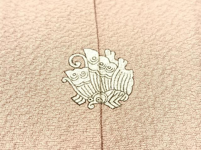 平和屋着物▼中国三大刺繍　蘇州刺繍　スワトウ相良刺繍　総刺繍　豪華色留袖　地紙更紗唐草文　正絹　逸品　CABF0493vp