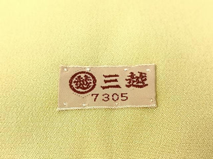 平和屋着物▼訪問着　手描き　草花文　三越扱い　正絹　逸品　CABF0513vp