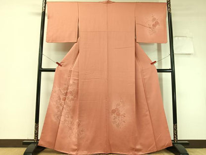 平和屋着物▼中国三大刺繍　スワトウ刺繍　総刺繍　訪問着　流水花文　暈し染め　正絹　逸品　CABF0528vp
