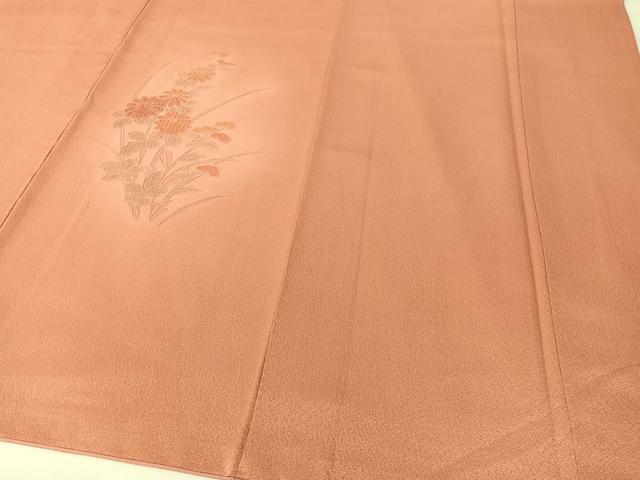 平和屋着物▼中国三大刺繍　スワトウ刺繍　総刺繍　訪問着　流水花文　暈し染め　正絹　逸品　CABF0528vp