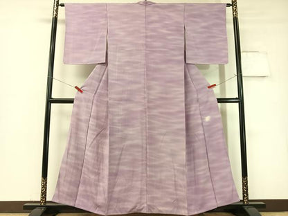 平和屋着物▼上質な小紋 作家物 霞文 暈し染め 正絹 逸品 CABF0696vp