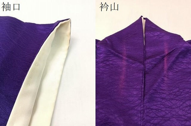 平和屋着物▼訪問着 駒刺繍 絞り 松皮菱笹花文 金彩 正絹 逸品 CABF0709vp