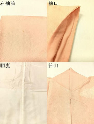 平和屋着物▼中国三大刺繍　スワトウ刺繍　総刺繍　訪問着　絞り　地紙花文　金彩　正絹　逸品　CABF0718vp