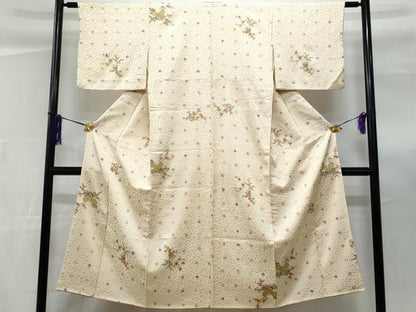 平和屋着物■豪華振袖　花籠文　金彩　正絹　逸品　CABF0863fb