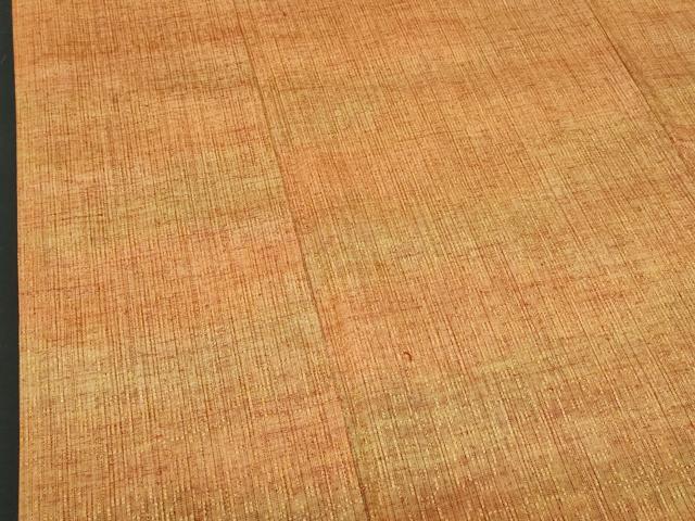 平和屋着物■上質な紬　花織　霞文　正絹　逸品　CABF0901fb