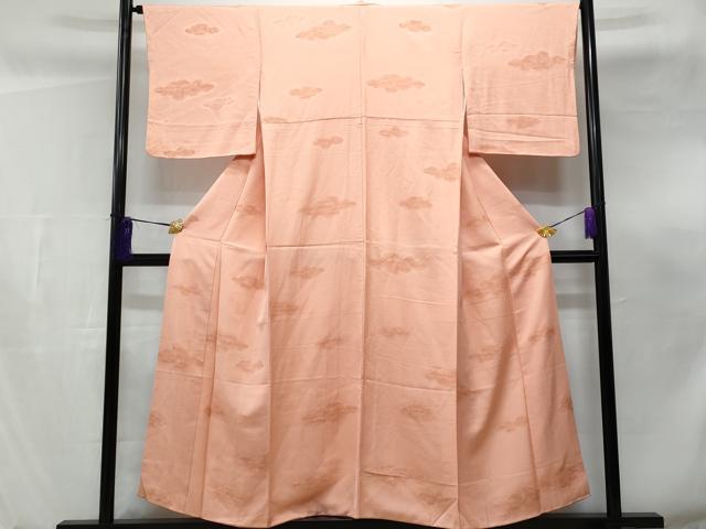 平和屋着物■上質な小紋 立波飛鶴文 暈し染め 正絹 逸品 CABF0906fb