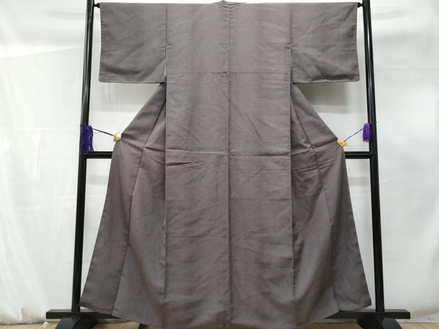 平和屋着物■上質な小紋 縞 正絹 逸品 未使用 CABF0915fb