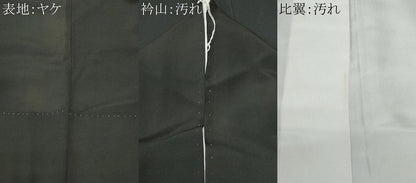 平和屋着物■豪華黒留袖　友禅　作家物　風景樹林文　正絹　逸品　CABF0919fb