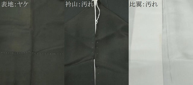平和屋着物■豪華黒留袖　友禅　作家物　風景樹林文　正絹　逸品　CABF0919fb
