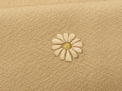 平和屋着物■豪華色留袖 駒刺繍 吹き寄せ文 金糸 正絹 逸品 CABF0931fb