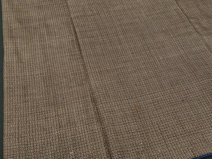 平和屋着物■男性　本場大島紬　アンサンブル　幾何学文　正絹　逸品　◯CABF0936fb