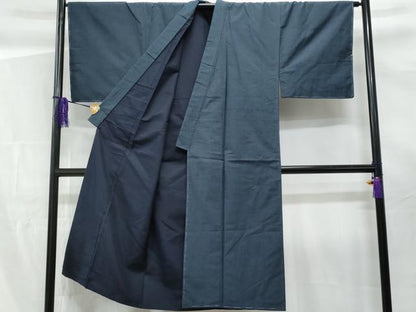 平和屋着物■男性 本場大島紬 幾何学文様 正絹 逸品 未使用 CABF0941fb