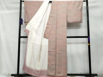 平和屋着物■上質な小紋　作家物　雲取り文　暈し染め　正絹　逸品　CABF0951fb