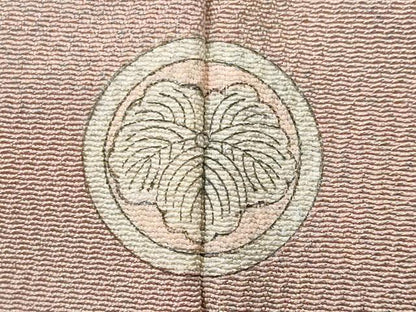 平和屋着物■上質な小紋　作家物　雲取り文　暈し染め　正絹　逸品　CABF0951fb
