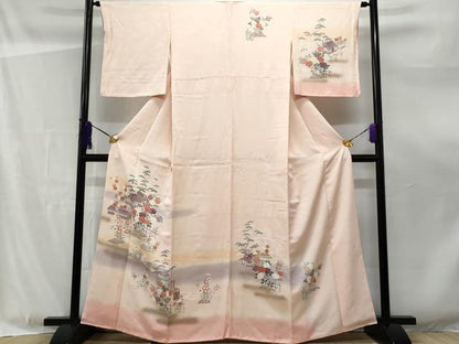 平和屋着物■訪問着　御所解文　暈し染め　正絹　逸品　CABF0953fb