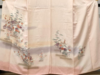 平和屋着物■訪問着　御所解文　暈し染め　正絹　逸品　CABF0953fb
