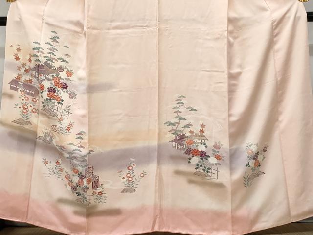 平和屋着物■訪問着　御所解文　暈し染め　正絹　逸品　CABF0953fb