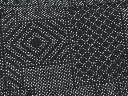 平和屋着物■本場大島紬　7マルキ　幾何学文様　正絹　逸品　CABF0967fb